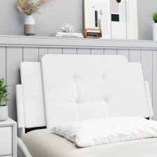  fehér műbőr fejtámla párna 100 cm lakástextília