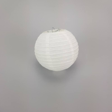  Fehér papír lampion 14,5cm dekorációs kellék