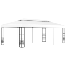  Fehér pavilon 6 x 3 m kerti bútor