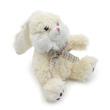 Fehér plüss nyuszi, 20 cm plüssfigura
