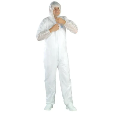  FEHÉR POLIPROPILÉN OVERÁL  6_XXXL munkaruha