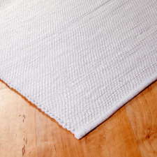 Fehér rongyszőnyeg 70x100 cm lakástextília