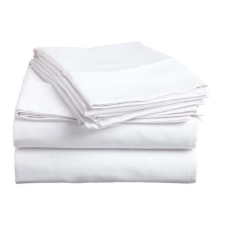 Fehér SENDIA lepedő – 180×220 cm (BBCD) lakástextília