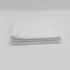  Fehér szállodai minőségű törölköző kéztörlő 400GSM anyagból 30x50 cm lakástextília