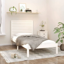  fehér tömör fa ágykeret 90 x 200 cm ágy és ágykellék