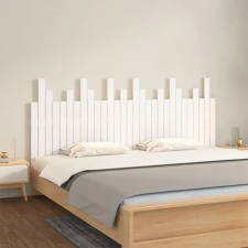  Fehér tömör fenyőfa fali fejtámla 185 x 3 x 80 cm ágy és ágykellék