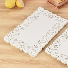 Fehér tortacsipke téglalap 21x27 cm 16db/csomag sütés és főzés