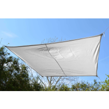  Fehér trapéz napvitorla kerti bútor