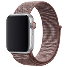 FeiFan nylon szövet óraszíj Apple Watch órához 42/44/45/49 mm - Barna okosóra kellék