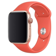 FeiFan szilikon óraszíj Apple Watch órához 38/40/41 mm - Barack okosóra kellék