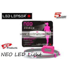  Fejlámpa Led Lenser Neo Led Pink Futó Fejlámpa 3Xaaa 90Lm horgászkiegészítő