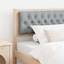  Fejtámla Egyéb Barna és világosszürke 100 cm Tömör fenyőfa ágy és ágykellék