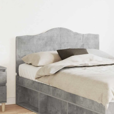  Fejtámla fejtámlával Beton Szürke 120 cm Faanyag ágy és ágykellék