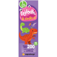 Fejtörők - A dinókról 7 éves kortól kreatív és készségfejlesztő