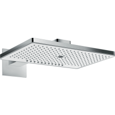 Fejzuhany Hansgrohe Rainmaker Select négyzet vakolat alatti rész nélkül fehér / króm 24017400 csaptelep