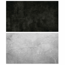 Fekete-Fehér Kőzet Mintázott termékfotó háttér kétoldalas PVC háttér 57x87cm háttérkarton