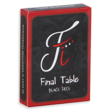 Fekete Final Table kártyapakli kártyajáték
