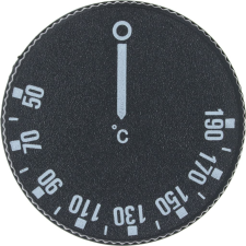  FEKETE GOMB ø 43 mm 50-190°C kisháztartási gépek kiegészítői