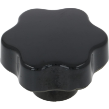  FEKETE GOMB ø 50 mm MENETEMELÉS M10 kisháztartási gépek kiegészítői