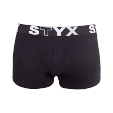 Fekete gyerek boxeralsó Styx sport gumi (GJ960) 4-5 éves gyerek alsó