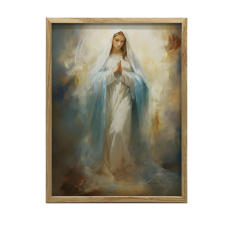  FEKETE KERETES FALI PLAKÁT DIVINE BEAUTY 50x70 CM grafika, keretezett kép