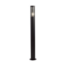  Fekete kültéri állólámpa (E27) rozsdamentes acél, 100 cm, fekete kültéri világítás