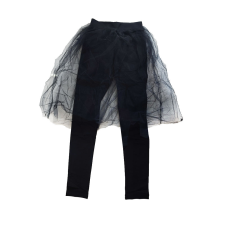  Fekete leggings rávart tüll szoknyával - 16 éves gyerek nadrág