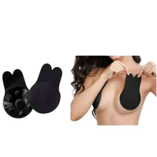 FEKETE , Mellemelő tapasz, Láthatatlan Push Up Melltartó 1pár XXL méret melltartó