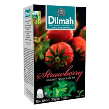  Fekete tea DILMAH Strawberry 20 filter/doboz tea