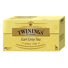 Fekete tea TWININGS Earl Grey 25x2gr tea