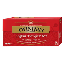 Fekete tea TWININGS English Breakfast 25x2gr tea