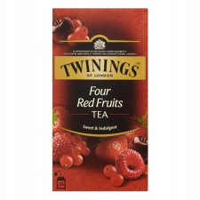  Fekete tea TWININGS piros gyümölcsös 25 filter/doboz tea