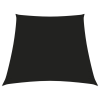  Fekete trapéz alakú oxford-szövet napvitorla 2/4 x 3 m