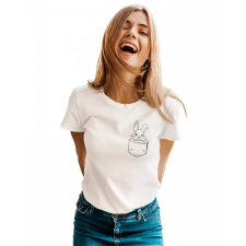  Fekete vonalas zseb állatok - Női Póló női póló