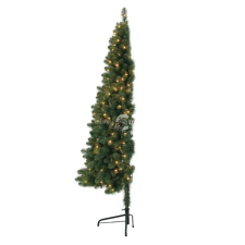 Fél műfenyő 80LED 120cm, 140ág műfenyő