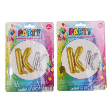 Felfújható lufi - K betű party kellék