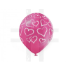  Felfújható lufi szív 30 cm - 6 db