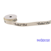 Feliratos ripsz szalag Emléked Örök 20mm x 9,1m - Krém
