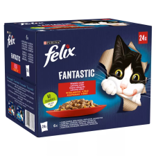 FELIX Fantastic alutasak Multipack Házias válogatás 24x85g macskaeledel
