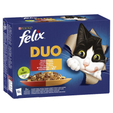 Felix Fantastic Duo Házias válogatás aszpikban nedves macskaeledel 12x85g macskaeledel