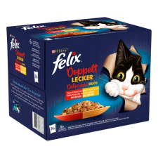  FELIX FANTASTIC DUO Házias válogatás aszpikban nedves macskaeledel 24x85g macskaeledel