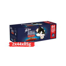 Felix Fantastic Házias Válogatás aszpikban nedves macskaeledel 2x44x85g macskaeledel