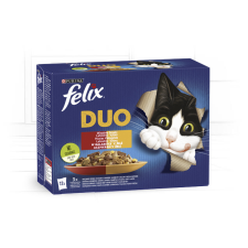 Félix FELIX FANTASTIC DUO Házias válogatás aszpikban nedves macskaeledel 12x85g macskaeledel
