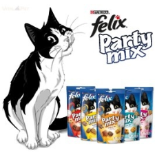 FELIX Party Mix 60 g jutalomfalat mixed grill macskaeledel