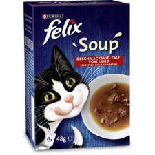  Felix soup házias (6x48gr) macskaeledel