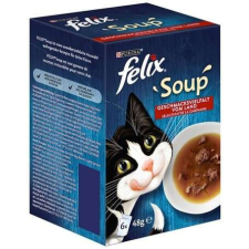 FELIX Soup házias, húsos válogatás leveses szószban macskáknak (5 csomag | 5 x 6 x 48 g | 30 adag... macskaeledel