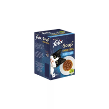  Felix Soup Tender Strips alutasak macskáknak halas 6 x 48 g macskaeledel
