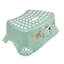  Fellépő csúszásgátlós 40x28x14cm max. 80kg-ig Szín: Zöld bababiztonság