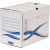 FELLOWES Archiváló doboz A4, 200mm, Fellowes® Bankers Box Basic, 25 db/csomag, kék-fehér