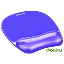 FELLOWES Crystal Gel egéralátét csuklótámasszal lila asztali számítógép kellék